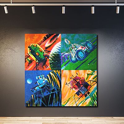 Wallart Mooncab