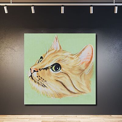 Wallart Cat