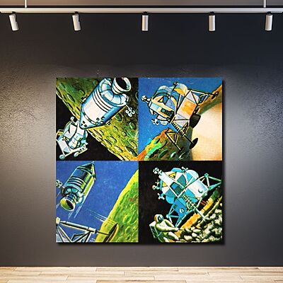 Wallart Apollo 11