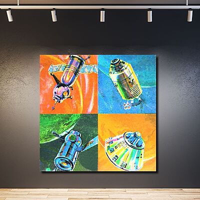 Wallart Apollo 10